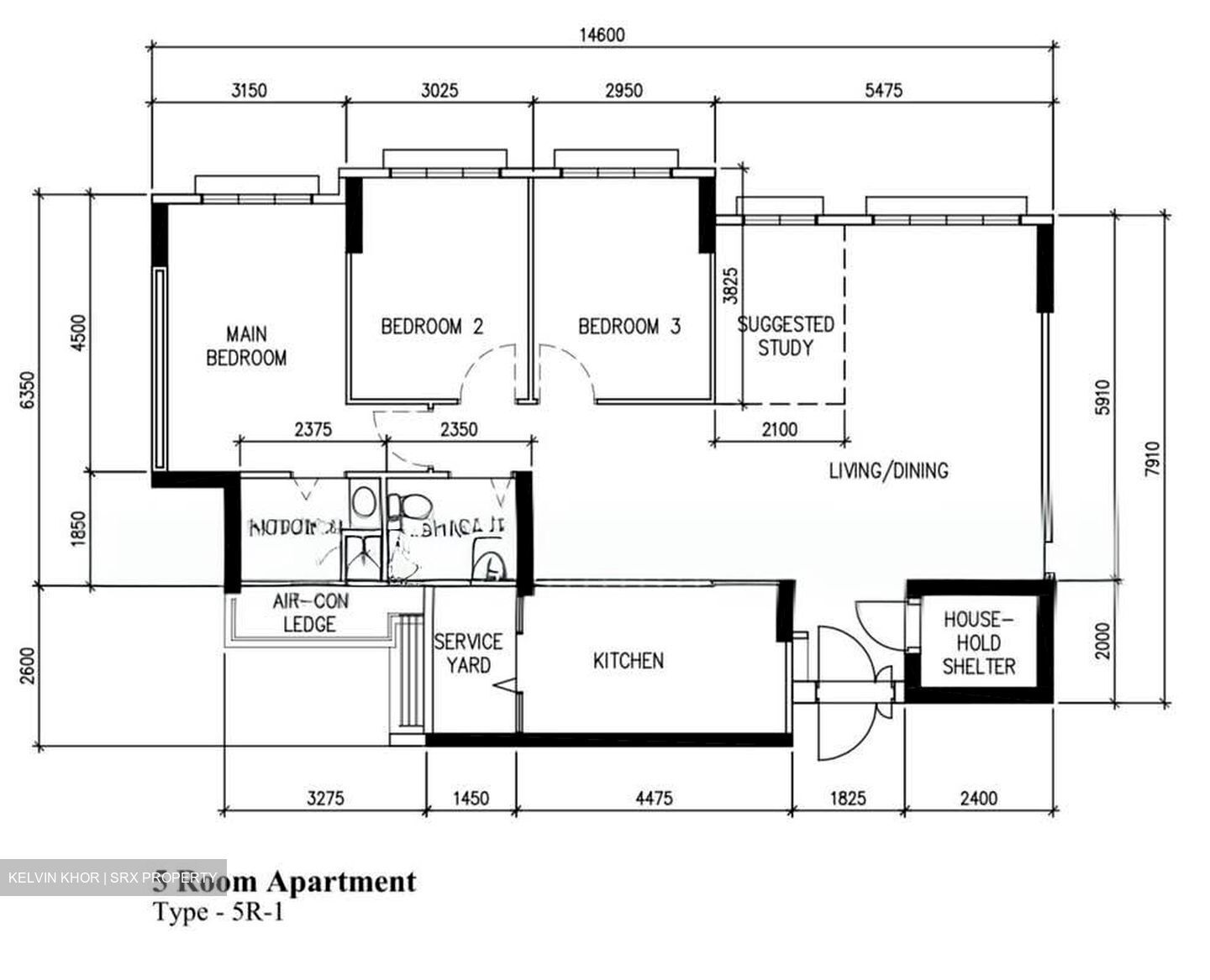 Blk 461B West Rock @ Bukit Batok (Bukit Batok), HDB 5 Rooms #596514311